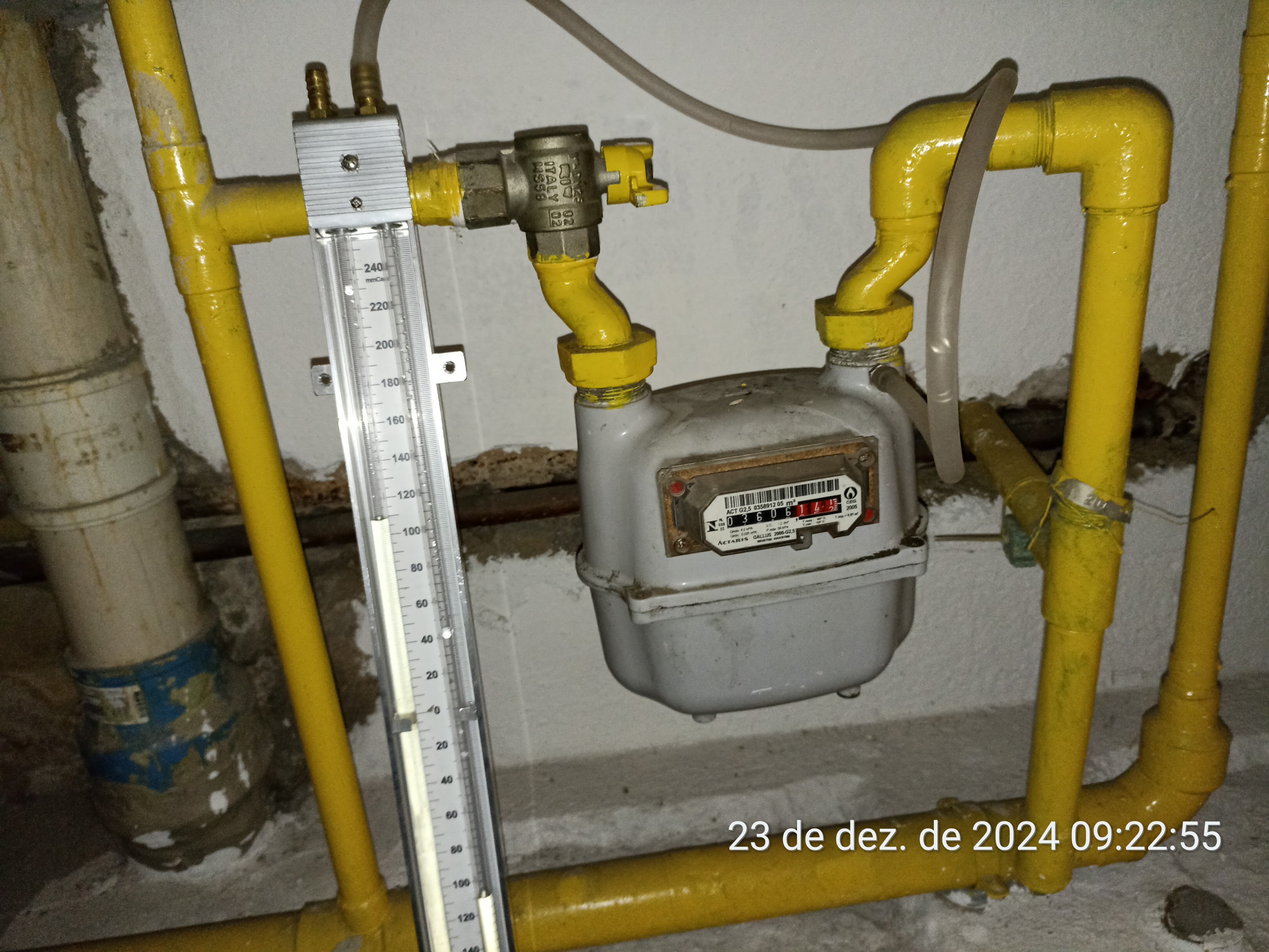 Teste de Estanqueidade